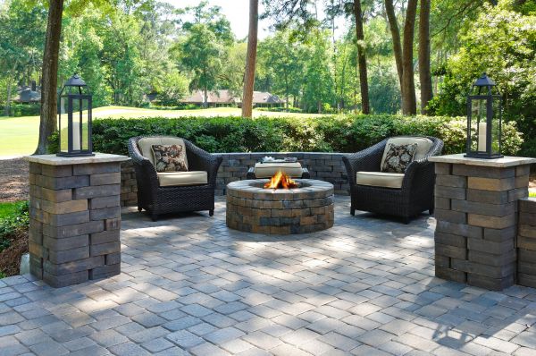 Fire Pit Installation in Loveland