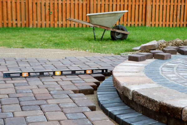 Patio Brick Installation in Loveland