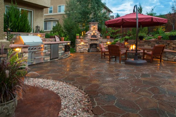 Stone Patio Construction in Loveland