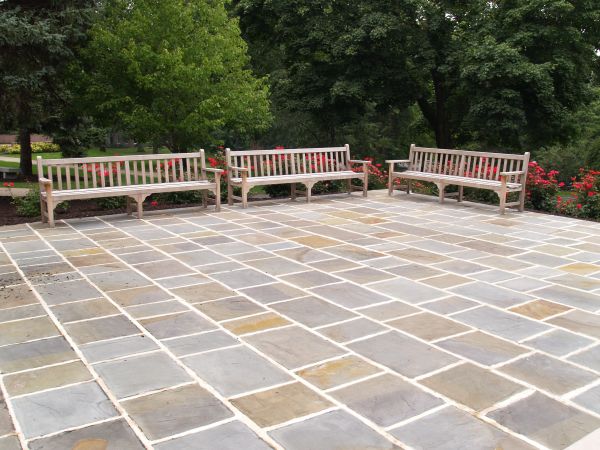 Slate Patio Installation in Loveland